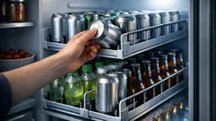 How the Visi-FAST beverage organiser keeps your fridge tidy and drinks easy to grab