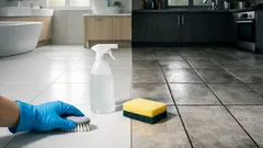 How to clean grout fast and keep it white for longer
