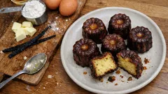 Authentic Cannelés de Bordeaux – crisp caramelised shells, custardy centres